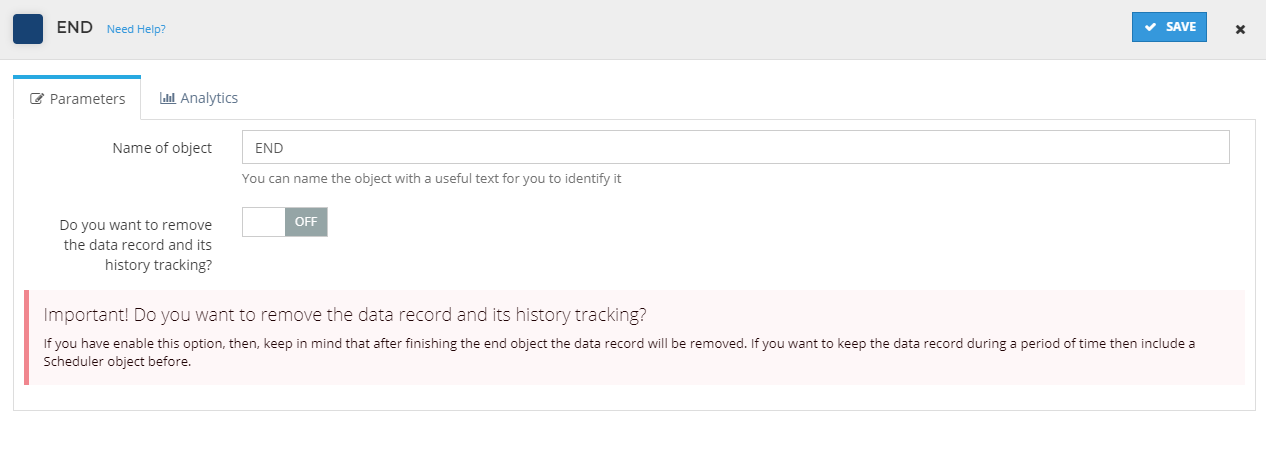 Remove data record