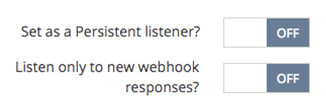 Web hook Listenner 