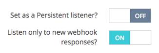 Web hook Listenner 